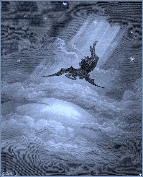 lithoraph by Gustave Dore' Wikipedia Public Domain