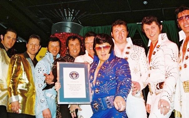 http://commons.wikimedia.org/wiki/File:Elvis_impersonators_record.jpg